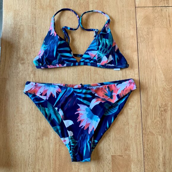 Tropical Cupshe Bikini Small - Picture 1 of 5